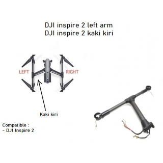 Dji Inspire 2 kaki kiri - Dji Inspire 2 arm front left